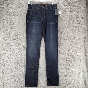 Joe's Jeans Mens 28x34 Blue The Brixton Dark Wash Stretch Denim Straight *NWT*